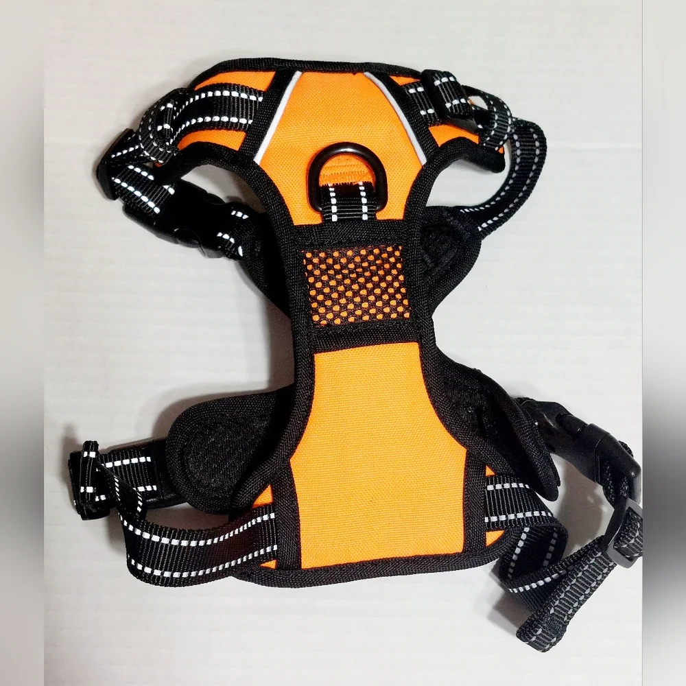 PHOEPET No Pull Dog Harnesses for Small Dogs Reflective Adjustable‎ Front Clip S